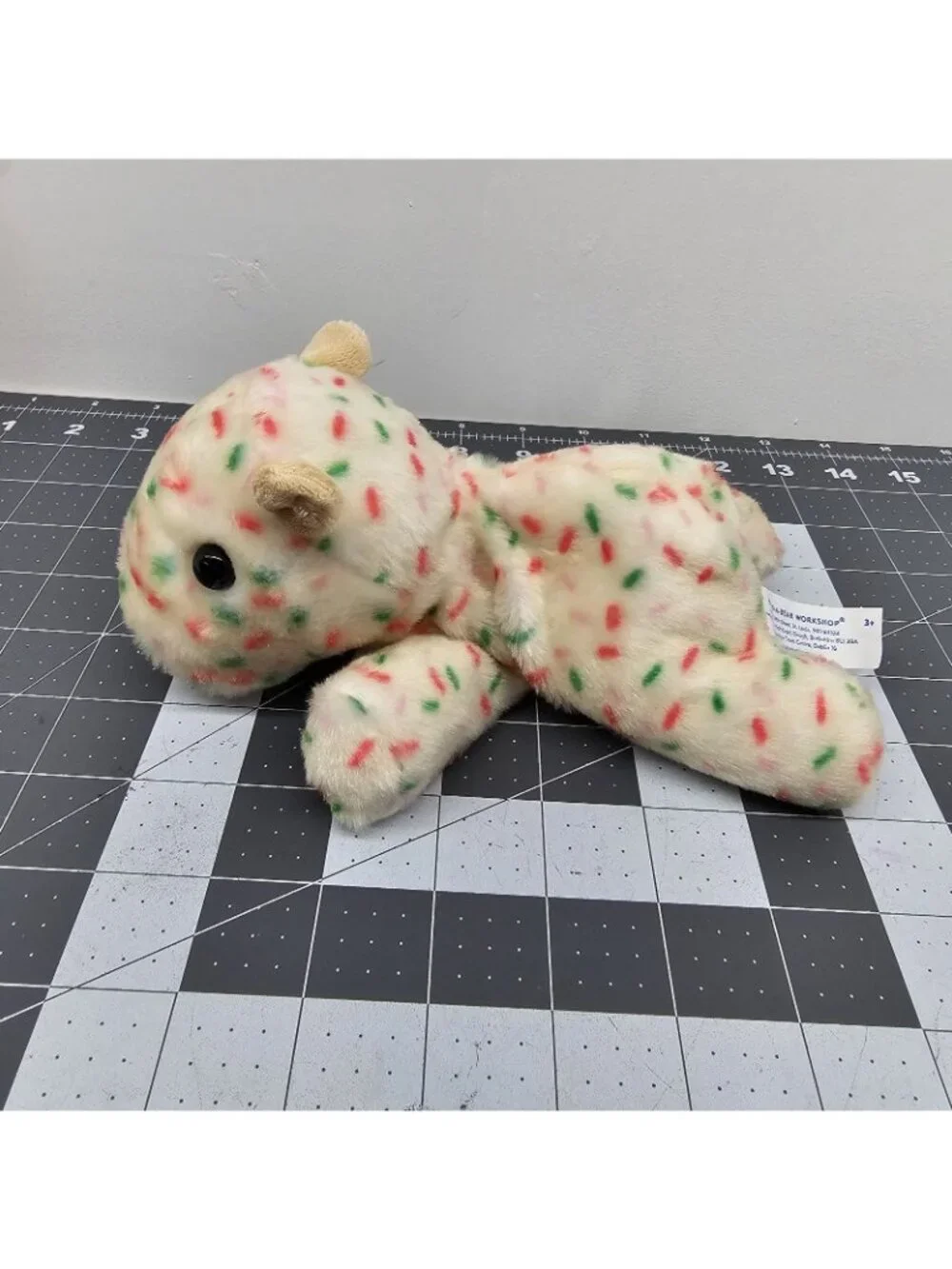 Build A Bear Cookiebara Plush Mini Beans Small BAB Cookie Capybara Sprinkles 7”